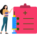 پیش‌نمایش فایل female-doctor-is-looking-at-the-test-results-8825374 از پک کرونا و واکسیناسیون