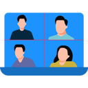 پیش‌نمایش فایل friends-doing-video-call-in-group-8825371 از پک کرونا و واکسیناسیون