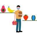 پیش‌نمایش فایل young-boy-wearing-a-mask-and-buying-fruits-in-the-market-8825389 از پک کرونا و واکسیناسیون