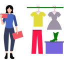پیش‌نمایش فایل girl-looking-at-shopping-coupons-8834449 از پک مد