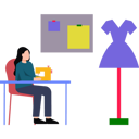 پیش‌نمایش فایل girl-sewing-clothes-8834453 از پک مد