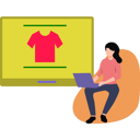 پیش‌نمایش فایل girl-shopping-online-8834450 از پک مد