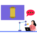 پیش‌نمایش فایل the-girl-is-speaking-into-the-mic-8834463 از پک مد