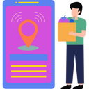 پیش‌نمایش فایل boy-buying-food-online-8834712 از پک تحویل غذا