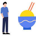 پیش‌نمایش فایل boy-looking-at-bowl-of-food-8834727 از پک تحویل غذا