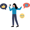 پیش‌نمایش فایل girl-using-social-media-on-mobile-8835601 از پک رسانه‌های اجتماعی