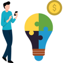 پیش‌نمایش فایل the-boy-is-solving-the-dollar-puzzle-8836760 از پک استارتاپ‌ها و فناوری