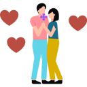 پیش‌نمایش فایل boy-giving-candy-to-girl-8836259 از پک کار اجتماعی و خیریه