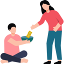 پیش‌نمایش فایل the-girl-is-giving-money-to-the-beggar-8836252 از پک کار اجتماعی و خیریه