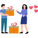 پیش‌نمایش فایل a-boy-is-giving-a-gift-to-a-girl-8834754 از پک عشق و خانواده