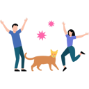 پیش‌نمایش فایل boy-and-girl-playing-with-pets-8834736 از پک عشق و خانواده