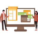 پیش‌نمایش فایل boy-and-girl-working-on-brand-design-8848588 از پک برند و بازاریابی