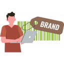 پیش‌نمایش فایل boy-working-on-brand-barcode-8848620 از پک برند و بازاریابی