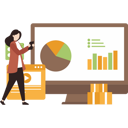 پیش‌نمایش فایل girl-looking-at-marketing-chart-graph-8848604 از پک برند و بازاریابی
