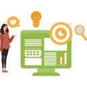 پیش‌نمایش فایل girl-looking-at-target-monitor-8848595 از پک برند و بازاریابی