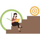 پیش‌نمایش فایل girl-using-laptop-8848626 از پک برند و بازاریابی