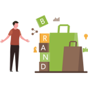پیش‌نمایش فایل man-doing-brand-marketing-8848627 از پک برند و بازاریابی