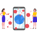 پیش‌نمایش فایل girls-have-global-connection-8850028 از پک ارتباطات