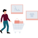پیش‌نمایش فایل boy-carrying-shopping-trolley-8864607 از پک زندگی روزمره