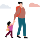 پیش‌نمایش فایل child-and-father-walking-together-8864587 از پک زندگی روزمره