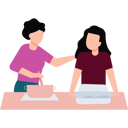 پیش‌نمایش فایل girl-helping-mother-in-cooking-8864585 از پک زندگی روزمره