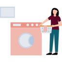 پیش‌نمایش فایل girl-washing-clothes-in-machine-8864603 از پک زندگی روزمره