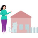 پیش‌نمایش فایل girl-and-cat-standing-outside-house-8864404 از پک آموزش و مدرسه