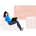 پیش‌نمایش فایل girl-working-on-finance-on-laptop-8864195 از پک اقتصاد و مالی