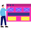 پیش‌نمایش فایل web-developer-is-working-on-image-layout-8826681 از پک خلاقیت و طراحی