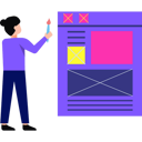 پیش‌نمایش فایل woman-designer-is-designing-on-the-web-page-8826678 از پک خلاقیت و طراحی