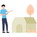 پیش‌نمایش فایل boy-stands-outside-farmhouse-8863818 از پک بوم‌شناسی و محیط زیست