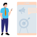 پیش‌نمایش فایل boy-announcing-target-8863729 از پک بازاریابی دیجیتال