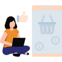 پیش‌نمایش فایل girl-doing-online-shopping-8863719 از پک بازاریابی دیجیتال