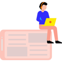 پیش‌نمایش فایل boy-working-on-laptop-wearing-headphones-8860440 از پک کار و کسب و کار