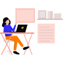پیش‌نمایش فایل woman-working-on-laptop-8860436 از پک کار و کسب و کار
