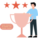 پیش‌نمایش فایل boy-standing-with-winners-trophy-8860362 از پک تیم برنده و موفق