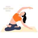 پیش‌نمایش فایل the-girl-is-doing-yoga-8860463 از پک تمرین ورزشی در خانه