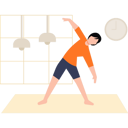 پیش‌نمایش فایل the-girl-is-exercising-8860465 از پک تمرین ورزشی در خانه