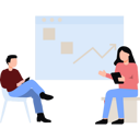 پیش‌نمایش فایل boy-and-girl-working-on-analysis-graph-8860088 از پک کار تیمی