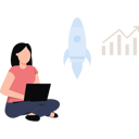 پیش‌نمایش فایل female-working-on-startup-graph-8860091 از پک کار تیمی