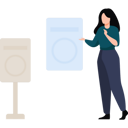 پیش‌نمایش فایل woman-holding-board-8860112 از پک کار تیمی
