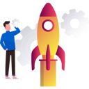 پیش‌نمایش فایل boy-looking-at-business-startup-rocket-8849977 از پک رونق کسب و کار