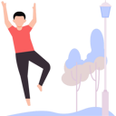 پیش‌نمایش فایل boy-doing-exercising-in-park-8863797 از پک تنوع و شمولیت