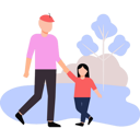 پیش‌نمایش فایل daughter-walking-with-father-in-park-8863795 از پک تنوع و شمولیت