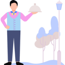 پیش‌نمایش فایل male-waiter-stands-with-dish-8863787 از پک تنوع و شمولیت