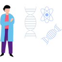پیش‌نمایش فایل boy-looking-at-dna-8865403 از پک سلامت و پزشکی