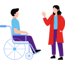 پیش‌نمایش فایل female-doctor-is-checking-up-on-disabled-patient-on-a-wheelchair-8865412 از پک سلامت و پزشکی