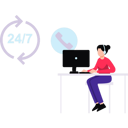 پیش‌نمایش فایل 24-hours-customer-service-8863629 از پک بانکداری و مالی
