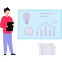 پیش‌نمایش فایل boy-looking-at-dollar-graph-idea-8863635 از پک بانکداری و مالی