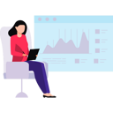 پیش‌نمایش فایل female-working-on-analysis-graph-8863645 از پک بانکداری و مالی